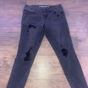 Super low rise American Eagle Jeggings